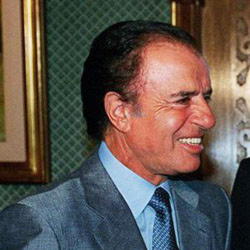 Author Carlos Menem