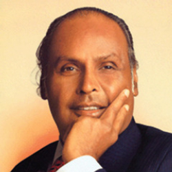 Author Dhirubhai Ambani