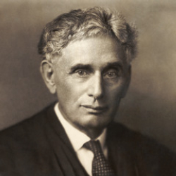 Author Louis D. Brandeis